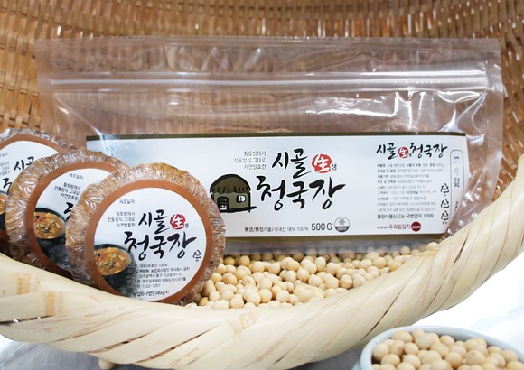 시골 생청국장 500g, 김치, 맛있는김치